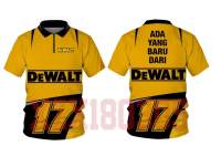 Dewalt F1 racing 3d print all polo POLO shirt  014