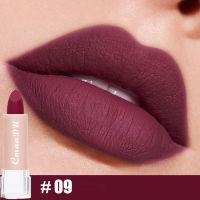 15สีกันน้ำ Silky Matte ลิปสติกความงามแต่งหน้ายาวนานเนื้อกำมะหยี่กันน้ำ Lip Stick เครื่องสำอาง