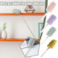 Retractable Dust Brush Household For Roof Wall Sweeping Nordic Style Chicken Feather Duster Multipurpose Y4J4