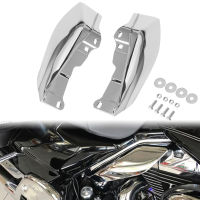 Motorcycle Chrome Heat Shield Mid-Frame Air Deflector Trim for Harley Touring Street Glide FLHX 2009-2016 2015 2014 2013 2012 11