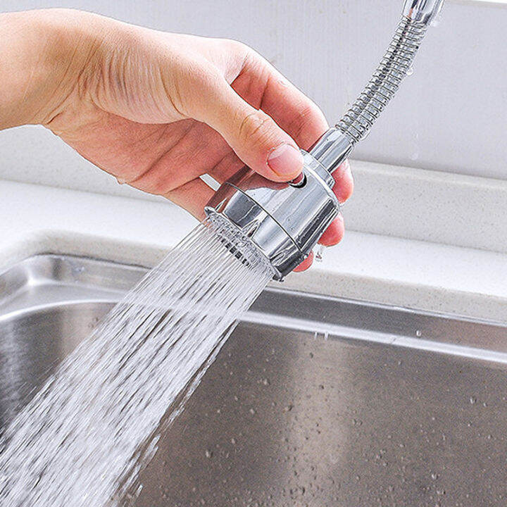 ZUSH Movable Kitchen Tap Head 360° Rotatable Sink Faucet Sprayer Head