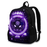 【CW】 Backpacks Witch Polyester Workout Male Print