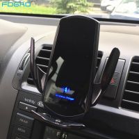 Fast Charging 15W Wireless Car Charger Automatic Clamping Phone Holder Mount for iPhone 14 13 12 11 XS XR X 8 7 Samsung S22 S21 Car Chargers