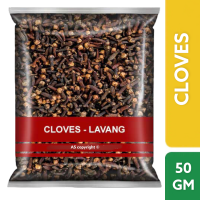 ดอกกานพลู Cloves/Lavanga 50g สมุนไพรแห้ง (จากอินเดีย).??.