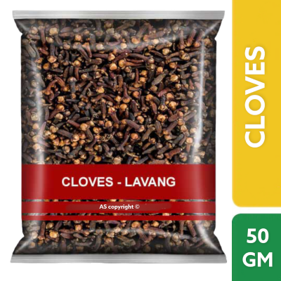 ดอกกานพลู Cloves/Lavanga 50g สมุนไพรแห้ง ( จากอินเดีย )