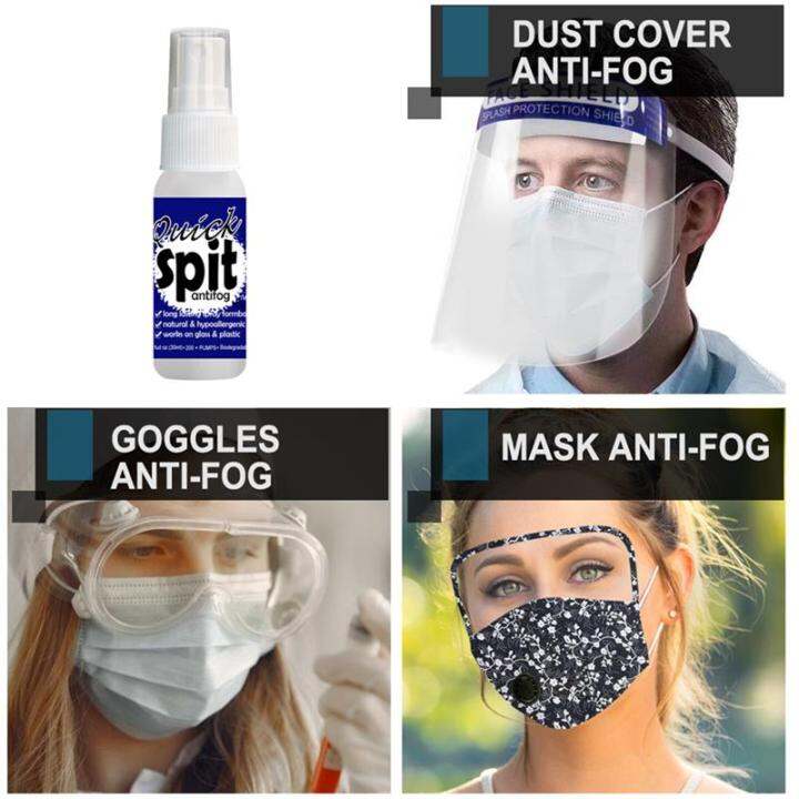 anti fog spray for plastic face shields