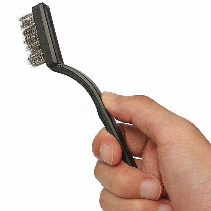 like-activities-แปรงลวดสแตนเลสขัดฟันกำจัดสนิมอุปกรณ์ทำความสะอาด18ซม