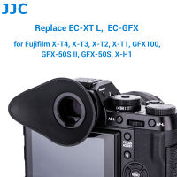 JJC ที่ปิดตายางรองตาช่องมองภาพสำหรับกล้องถ่ายรูปแบบนิ่มยาวสำหรับ X-H2S X-T5 Fujifilm GFX 50S II X-T3 X-T2 X-T1 X-H1 GFX100 GFX 50S แทนที่ EC-XT EC-GFX L