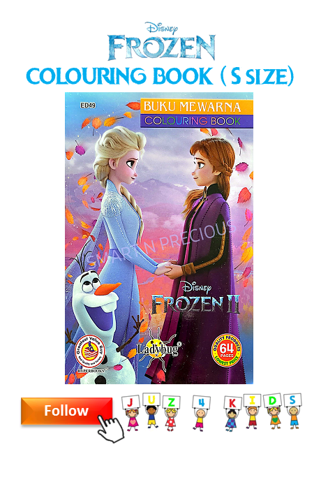 Jual Disney Disney Frozen Coloring Book Mini Art Pack di Seller