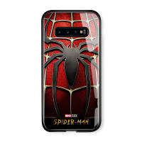 UCUC คสมือถือ เคสโทรศัพท์ เคส Samsung Galaxy S10 Lite S7 S7 EDGE S8 S8 PLUS S9 S9 PLUS S10 S10 PLUS + S10Eแก้วเคสมือถือSpidermanกันกระแทกSoft EDGEกระจกเทมเปอร์กลับเคสโทรศัพท์