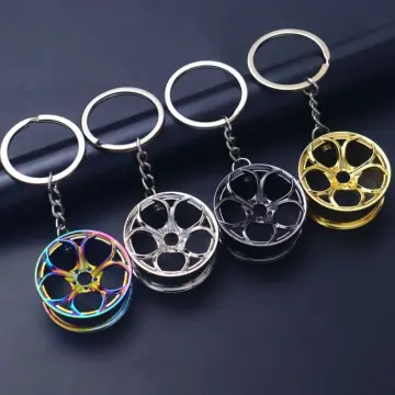 Racing keychain hot sale