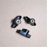 10pcs M4 M5 M6 M8 35 Head Diameter Plum Bakelite T wing Hand Tighten Nuts / Butterfly Plastic Head Hand Knob Nut