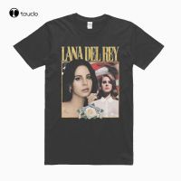 Lana Del Rey Homage Rap Tee เสื้อยืด Lana Del Rey เสื้อยืด//Lana Del Rey//ผ้าฝ้าย Tee เสื้อ Unisex