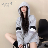 Moyan Sports เสื้อฮู้ด เสื้อแขนยาวอบอุ่น หลวมและสบาย เท่ สไตล์ สไตล์ วินเทจ WWY2393472 39Z230927