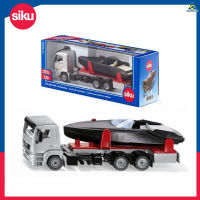 SIKU MAN LKW truck with motorboat ซิกุโมเดล โมเดลรถพ่วงเรือ รหัส SK2715