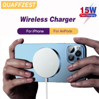 MagSafe 15W แท่นชาร์จไร้สาย Qi Magnetic Quick Wireless Charger For iPhone 12 Phone stand