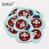 SOACH 10pcs 0.71mm bass guitar picks high quality two side earrings pick DIY design Guitar Accessories pick guitar picks Guitar Bass Accessories