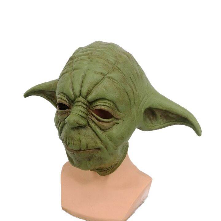 Star Wars Elder Yoda Mandalorian Shrek Latex Headgear | Lazada