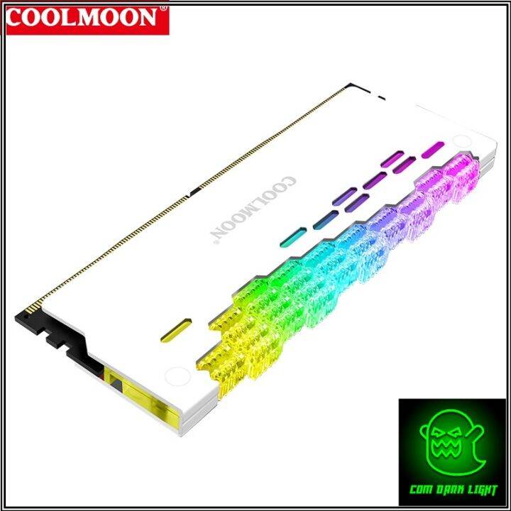 รุ่นใหม่-rgb-ซิ้งแรม-ซิ้งram-ฮีตซิ้ง-heatsink-สำหรับแต่ง-ram-สายต่อแบบ-3pin-5v-argb-เหมาะสำหรับใช้กับกล่องคอนโทรล