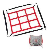 ♨ Baseball Hitting Net Strike Target Net For Softball Batting 9 Hole Areas Outdoor Training Equipment For Gym Home Park And School