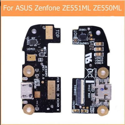 สำหรับ Asus Zenfone 2 ZE551ML Z550ML USB ชิ้นส่วนซ่อมบอร์ดแจ็คพอร์ตตัวเชื่อมต่อไมโครโฟนสำหรับชาร์จ