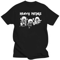 Heavy Metals Chemistry Periodic Table Rock Roll Music Physics Biology Tee Funny Humor Pun Graphic Adult Mens T Shirt
