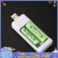 เครื่องชาร์จแบตเตอรี่ Usb 2ช่องใส่คู่ Aa Ni-Cd Aaa แท่นที่ชาร์ตแบบเตอรี่แบบชาร์จใหม่ได้สำหรับของเล่นเด็ก