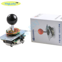 Sanwa จอยสติ๊กเดิมญี่ปุ่น JLF-TP-8YT ต่อสู้โยกอาเขตติดกับ Topball และ5pin ลวดสำหรับ Jamma เกมอาเขต