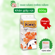 Thùng 6 Gói Khăn Giấy Rút Đa Năng Treo Tường Ponyo 500g