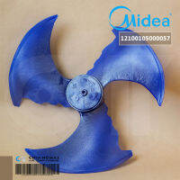 12100105000057 ใบพัดลมแอร์ MIDEA ใบพัดลมคอยล์ร้อนแอร์ ไมเดีย รุ่น MOBA30-09CN8-PC6 อะไหล่แอร์ ของแท้ศูนย์