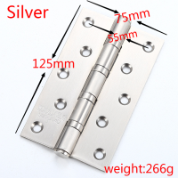 5 Inches Stainless Steel Door Hinges Swing Thick Bearing Type Hinge With Soft Close Ball Bearing