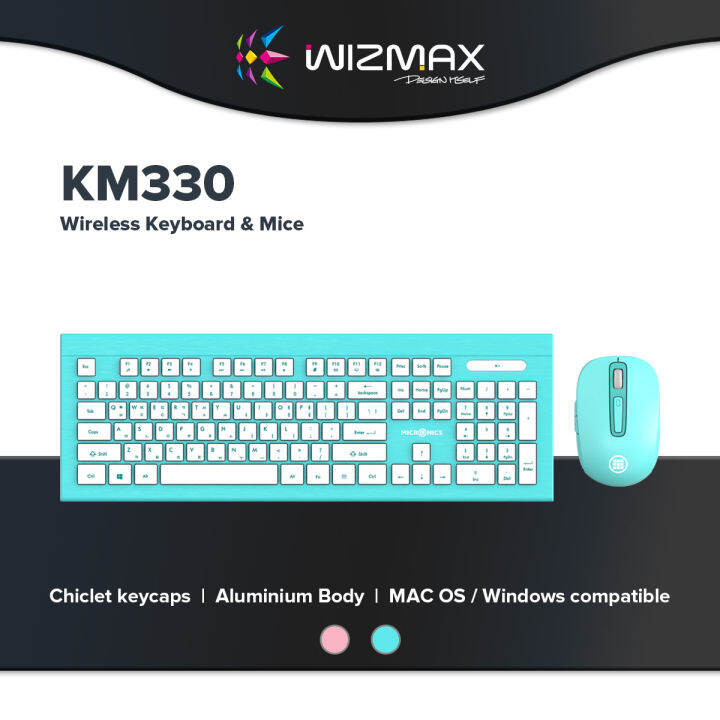 Manic KM330 Wireless Keyboard & Mice | Lazada PH