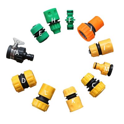 Gardening Accessories Outdoor 3/4 Car Garden PVC Hose Connector Adapter Quick Connect Repair Tubing Connection Tube Fittings