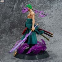 Yancey ของเล่นหนึ่งชิ้น Roronoa Zoro ของประดับโต๊ะทำงานแม่พิมพ์เค้กซิลิโคนที่ละเอียดอ่อนและกะทัดรัดสำหรับเด็กเด็กผู้ชายเด็กผู้หญิง Kado Ulang Tahun