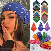 【CC】✒  Bohemia Print Bandana Hair Bands for  Headband Scarf Face Turban Bandanas Headwear 55cmX55cm