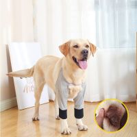 Front Leg Knee Pads For Dog Recovery Bandage Anti-Lick Breathable Pain Relief Shoulder Support Elbow Sleeves Pad Dog Accessories