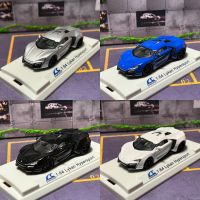 Smallcarart โมเดลรถยนต์ 1: 64 W Motor Lykan Lykan ของเล่นสําหรับเด็ก