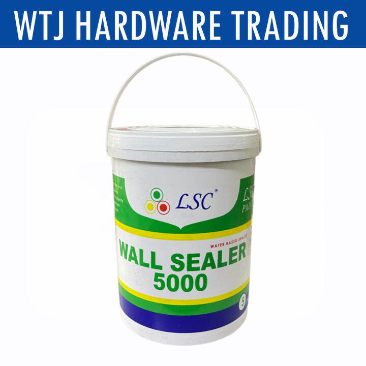 LSC wall sealer 5000 water based PAINT sealer 5 Liter Lazada