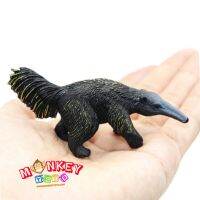 Monkey Toys -   โมเดลสัตว์ Anteater ตัวกินมด ดำ ขนาด 10.50 CM (จากหาดใหญ่)