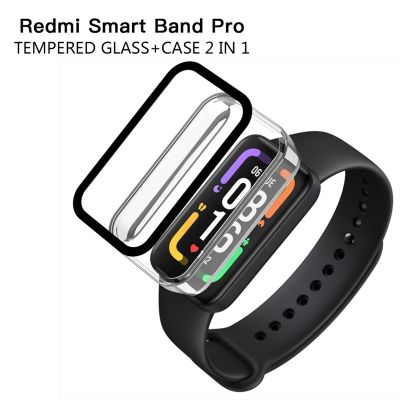 For Redmi Smart Band Pro Hard Full Edge Screen Protector Case Shell Frame Protective Bumper Cover Smartwatch Accessories