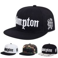 ใหม่ COMPTON CAP Street Dance Snapback หมวก Hip Hop Headwear สำหรับผู้ชายผู้หญิงผู้ใหญ่กลางแจ้ง Casual Sun เบสบอล Cap