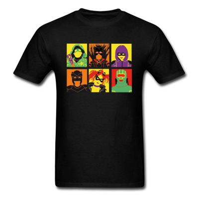 Faddish Kick Ass Art T Shirt For Men Clothes Crazy Tshirt Hipster Tees Graphic Tshirt Cartoon Cotton