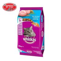 [โปรโมชั่นโหด] ส่งฟรี [MANOON] Whiskas Pockets Adult Ocean Fish วิสกัสพ็อกเกต สูตรแมวโต รสปลาทะเล 20Kg