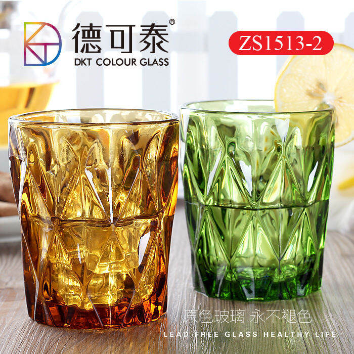 orzer-แก้วน้ำ-เซ็ต-4-สี-diamond-collection-drinking-glass-set-of-4