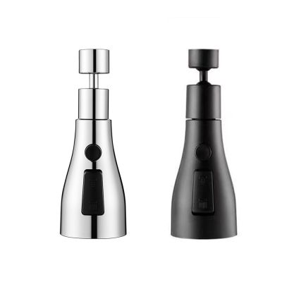 1pcs Adjustable Kitchen Tap Spray Head with 3 Water-Saving Options Modes 360° Rotation for both male/female/none thread faucets
