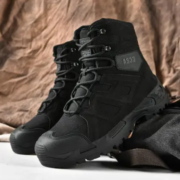 Mens black sale tactical shoes