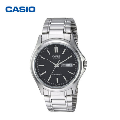 นาฬิกา Casio MTP-1239D-2A นาฬิกาข้อมือ สายแสตนเลสแท้ แสดงวันที่และสัปดาห์ รุ่น Casio (คาสิโอ) MTP-1239D-2ADF