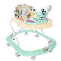 Lookmeeshop รถเด็กหัดเดิน รถเด็กนั่งได้ Baby Walker ลายน้องผึ้งและน้องหมี มีของเล่นในตัว โครงสร้างแข็งแรง มีหลายสีให้เลือก