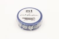 mt masking tape Sketch face (MTLISA10) / เทปตกแต่งวาชิ ลาย Sketch face แบรนด์ mt masking tape ประเทศญี่ปุ่น