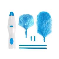 Rotated Electric Sofa Cleaning Duster Household Cleaing Dust Removable Spin Scrubber Feather Dust Blinds